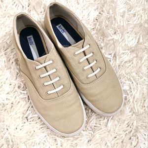 Keds |Tan Slip On's